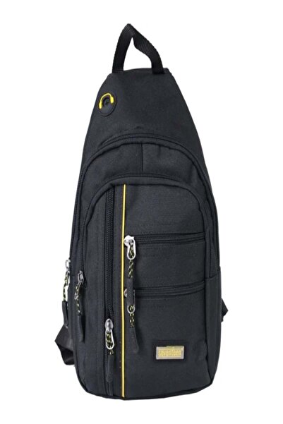 SEVENTEEN 3473 Erkek Çizgili Body Bag Çapraz Çanta