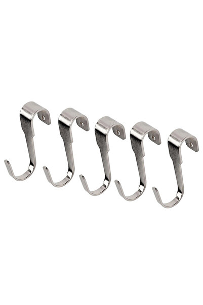 IKEA Kanca, Nikelaj Kaplama, 7 cm, (5 adet)