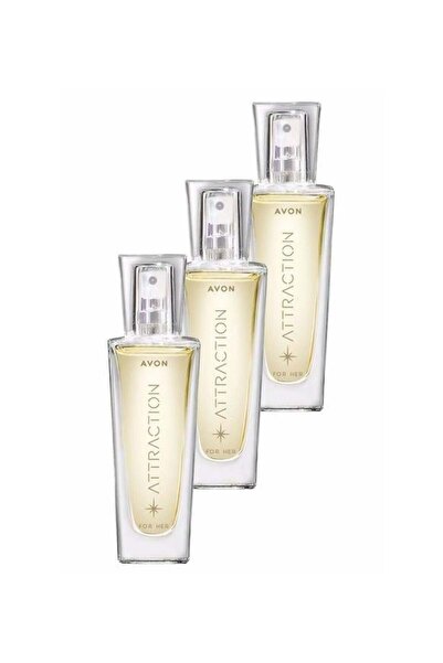 AVON Attraction Kadın Parfüm Edp 30 Ml. Üçlü Set