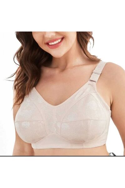 F.K Acemoğlu Lingerıe Ortası Dikişsiz Desenli Toparlayıcı Sütyen