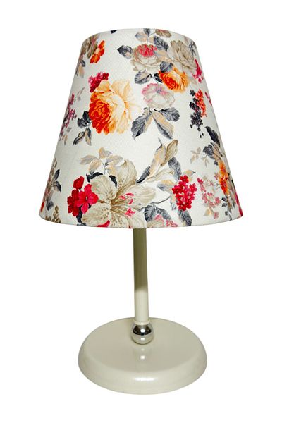 Göksu Lighting Fabric Flowered Model Night and Table Lamp