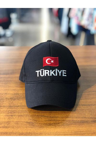 Lost Turkey Embroidered Unisex Cotton Cap Hat