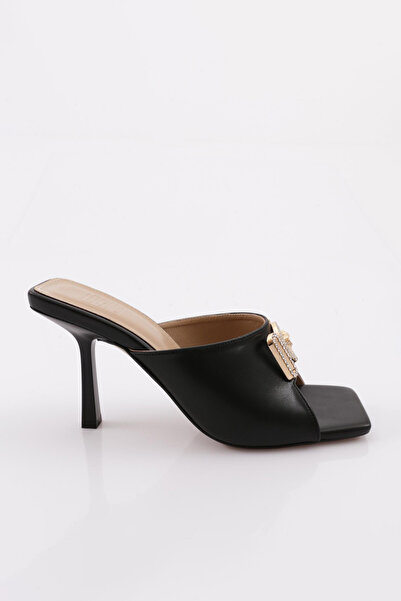 DGN Papuci cu toc pentru femei Blunt Toe 91743236