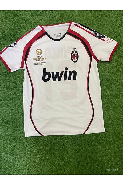 Lion Spor 2007 Season Kaka Legend White - M.i.l.a.n. Φανέλα ενηλίκων ΛΕΥΚΗ ΤΖΕΡΣΕΪ 2