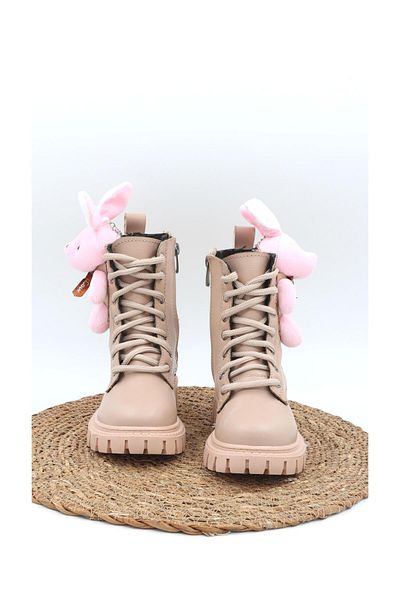 Moda Lime Καθημερινή ορθοπεδική σόλα Teddy Bear Boots Παιδικές χειμερινές μπότες για κορίτσια Παιδικά παπούτσια Παιδικά χειμωνιάτικα ροζ μπότες κουνελιού