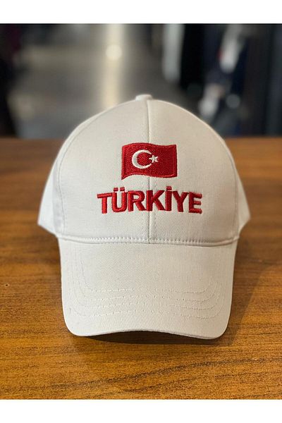 Lost Turkey Embroidered Unisex Cotton Cap Hat