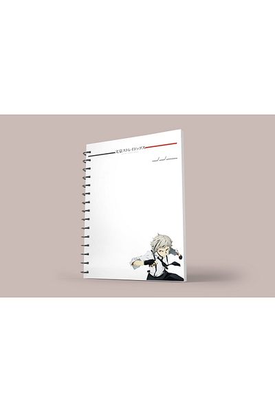 nihonwosekai Bungou Stray Dogs A5 Size Anime Spiral Notebook 50 Sheets