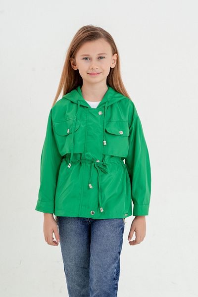 GİYİCEM Girl's Raincoat 1655 - with Pocket Cover