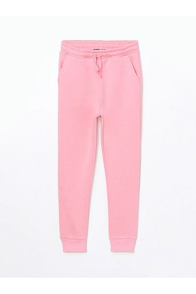 LC Waikiki Φούτερ LCW Kids Μαύρη ελαστική μέση για κορίτσια Jogger