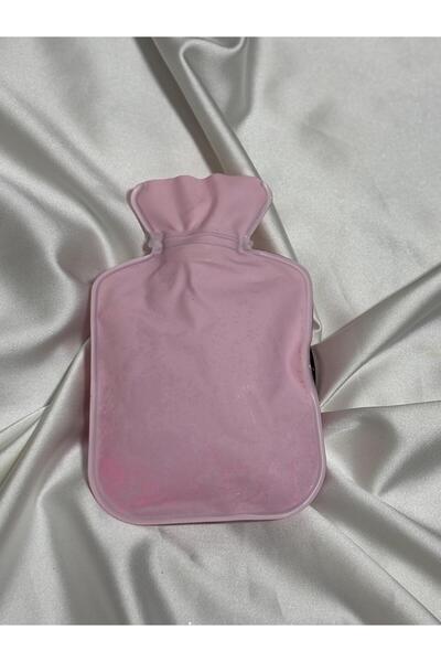 Genel Markalar Pembe Renk Uzay Motifli Simli Sıcak Su Torbası 200 ml 12x15 cm