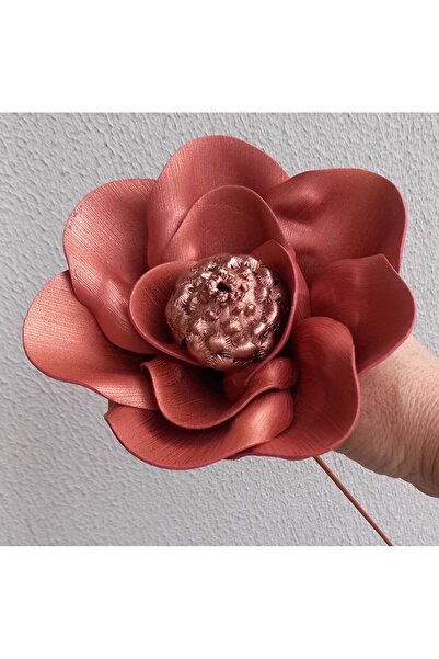 kutmen زهرة اللاتكس اليدوية (زهرة اصطناعية)