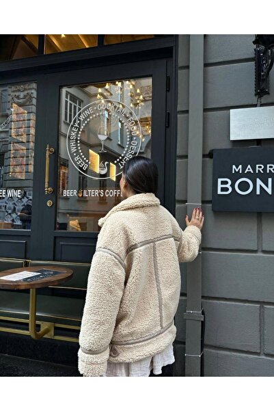 La Querta Premium Wide Collar - Pocket Detailed Coat Lq