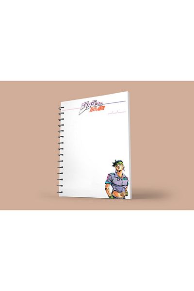 nihonwosekai Jojo Jojo's Bizarre Adventure A5 Boy Anime Spiral Notebook 50 Sheets