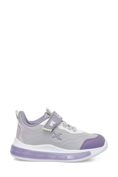 Kinetix Stach PU B Lila-K.Lila-A.Green Pantofi sport pentru fete