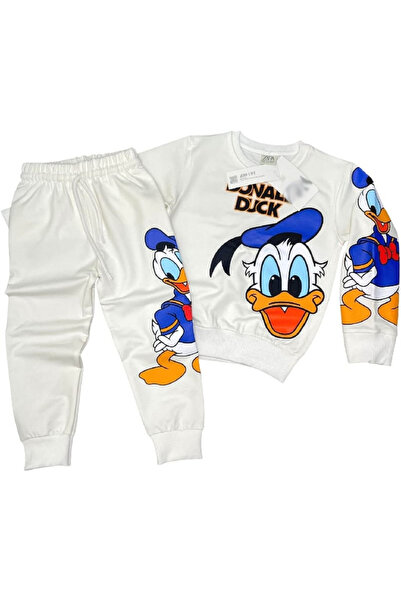 KAMİKAM Kaliteli 2İp Şardonsuz Baskılı ikili Çocuk Takım