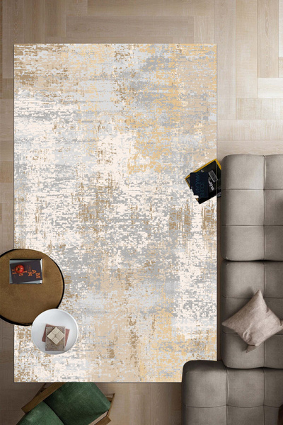 Uy Style Tekstil Yıkanabilir Yumuşak Süngerli Kolay Temizlenir Kaymaz Pamuk T...