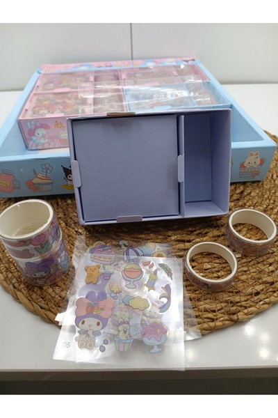 Generic Brand Sanrio Kawaii Mini Sticker Roll Sticker Sheet Sticker Boxed Luxury Gift 1 Piece