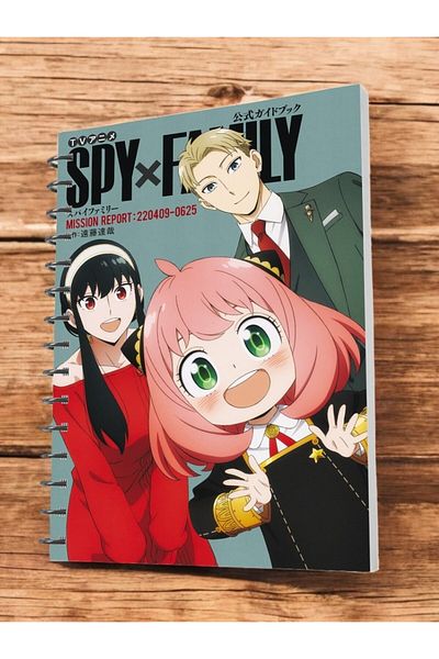nihonwosekai Spy X Family A5 Size Anime Spiral Notebook 50 Sheets