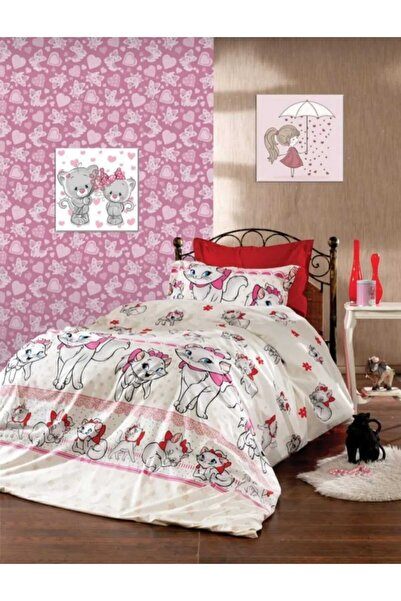 Gasel Home Duvet Cover Set for 120X200 Beds (with Fitted Sheet)