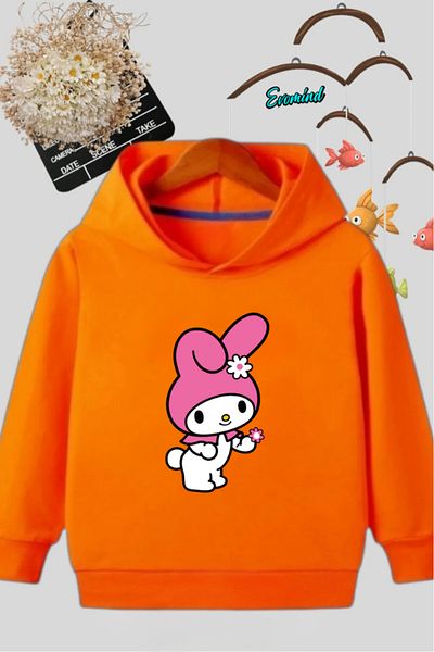 Evomind Children's Printed Hooded Sweatshirt