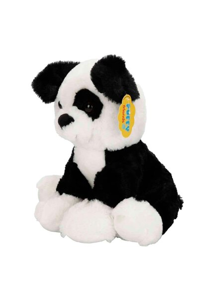 Sunman Sevimli Peluş Köpek 32 cm 47446 Siyah Beyaz