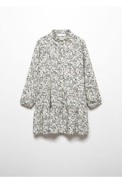 MANGO Kids Green Dress for Kids
