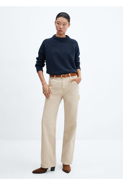 MANGO Woman Carpenter Cargo Jean