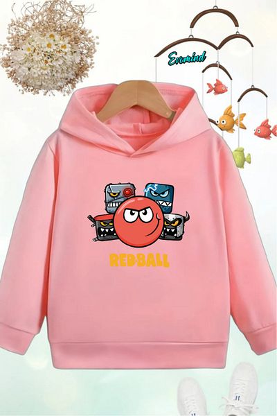 Evomind Children's Printed Hooded Sweatshirt