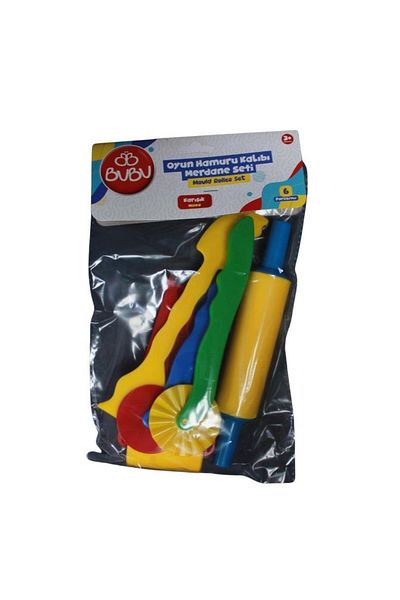 Bubu 6 Piece Roller Play Dough Mold Set - 00002