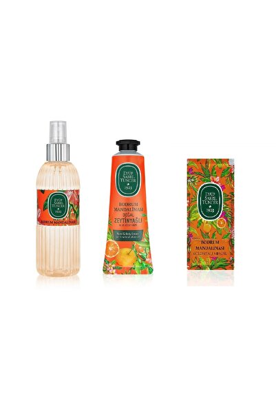 Eyüp Sabri Tuncer Çanta Temizlik Seti (BODRUM MANDALİNASI KOLONYA, ISLAK MEND...