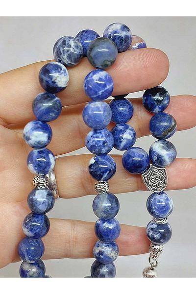 Yasamtohumu Royal Sodalite Stone 33' Tasbih - 10mm (36000)