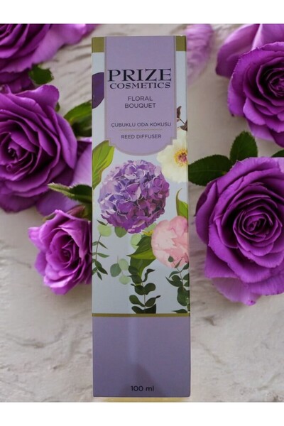 Prize Cosmetics Floral Bouquet-Çiçek Buketi Çubuklu Oda Kokusu