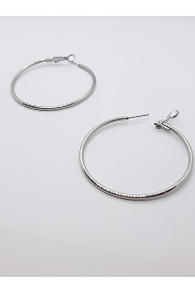 Set Stainless Steel Antiallergic Hoop Earrings (Thickness: 2 mm)