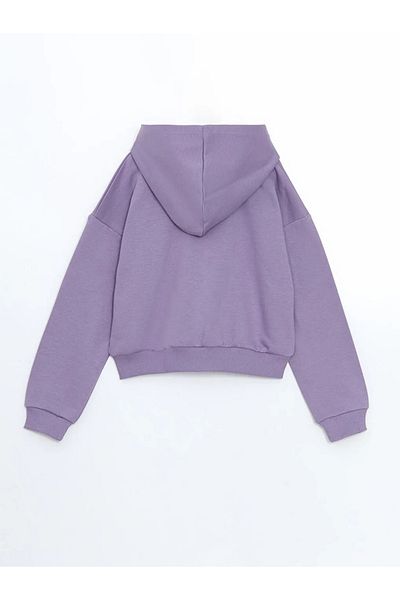 LC Waikiki Lcw Kids Lilac Hooded Girls Tracksuit Set