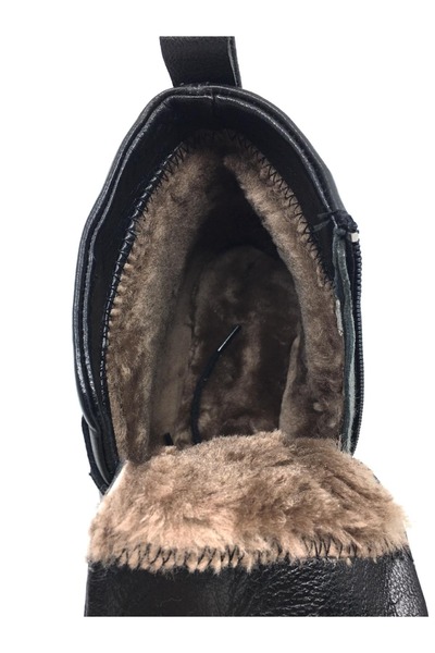 Taşpınar Ayakkabı 100% натуральна шкіра Чоловічі зимові класичні черевики Справжня шкіра Хутро Новий сезон 40-44