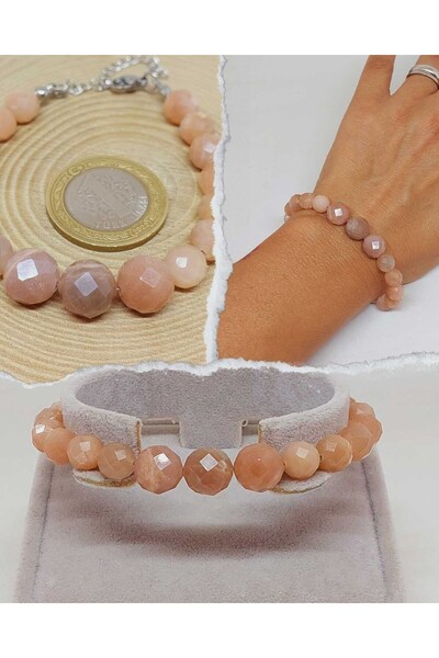 Yasamtohumu Serija Sjajnih Zvezda Narukvica sa dizajnom Sunčanog kamena