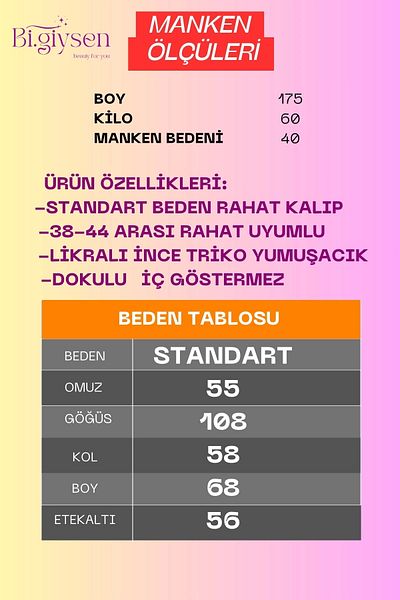 Bİ.GİYSEN Women's Green Gray Glitter Detailed Crew Neck Tie-Dye Pattern New Season Lycra Stretchy Knitwear Sweater