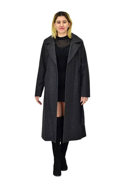 Misselens Women's Fish Back Long Cashew Coat Bgl-St04116