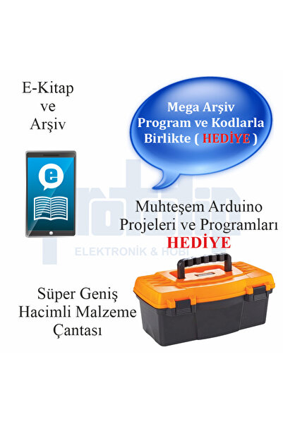 Arduino Başlangıç Seti Uno R3 ( Ch340 ) Süper Ideal Set --