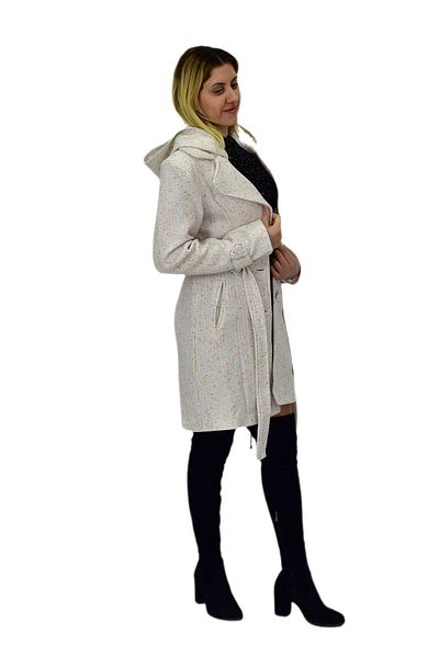 Stylihs Γυναικείο παλτό μακρύ κασμίρ Pıtırcık BGL-ST04122