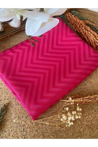 NP Zikzak Pattern Cotton Jacquard Shal