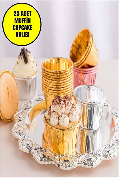 Open Home Concept 25 Adet Muffin-Cupcake Kalıbı Yağ Geçirmez Pişirme Kalıplar...