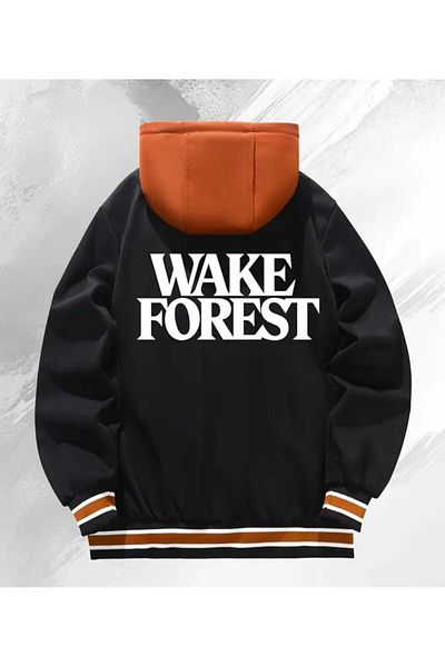 Cardee Unisex Hooded College Jacket