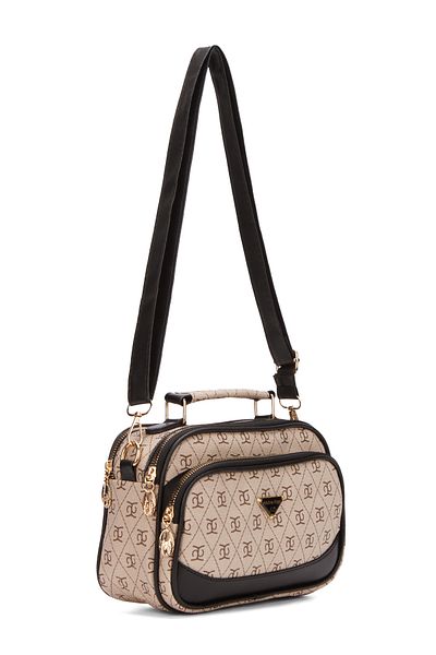 Adelina Bags Geantă de mână și de umăr cu curea încrucișată cu model