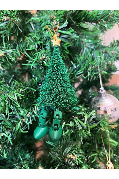 Katmanist Ornament de Crăciun Pom în mișcare