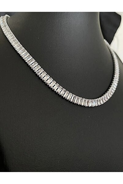 AKSESUARIM قلادة من حجر الزركون المائي، أنيقة، أنيقة، غير قابلة للتلف، مضادة ...