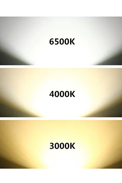 Avize Papatya Sarı 3 Renk Led Avize