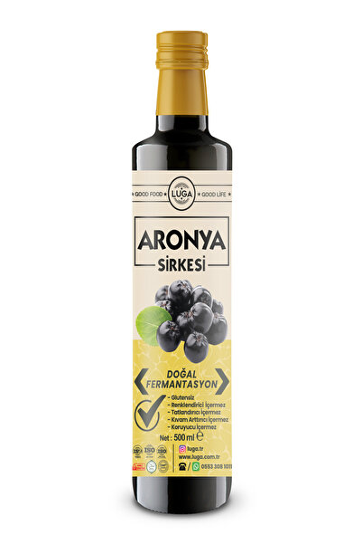 Luga Aronya Sirkesi 500 ml - Doğal Fermantasyon, Katkısız