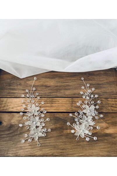 ASİMEL TASARIM Bridal Tiara Hair Accessory Wedding Henna Wedding Promise Engagement Graduation