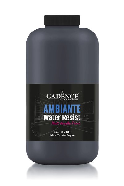 Cadence AMBIENTE SUYA DAY. AKR. BOYA AW-23 ANTRASİT SİYAH 2000ML + KATALİZÖR 80GR
